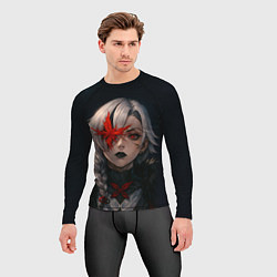 Рашгард мужской Арлекино реализм, цвет: 3D-принт — фото 2