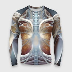 Рашгард мужской Рентген и скелет, цвет: 3D-принт