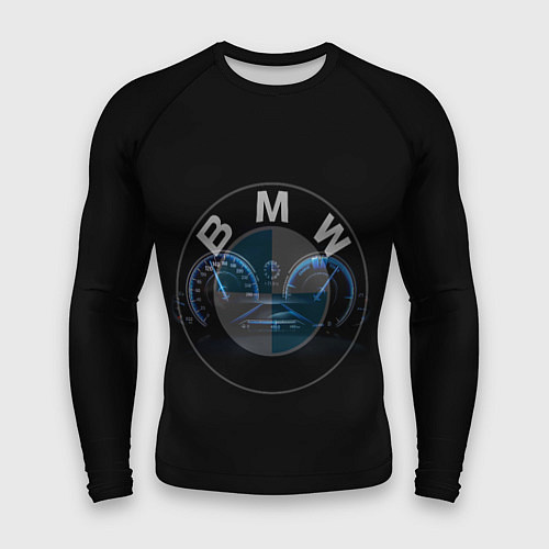 Мужской рашгард BMW спидометр и логотип / 3D-принт – фото 1
