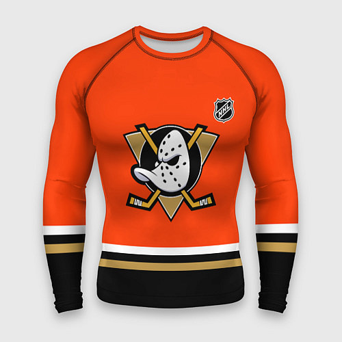 Мужской рашгард Анахайм Дакс хоккей / 3D-принт – фото 1