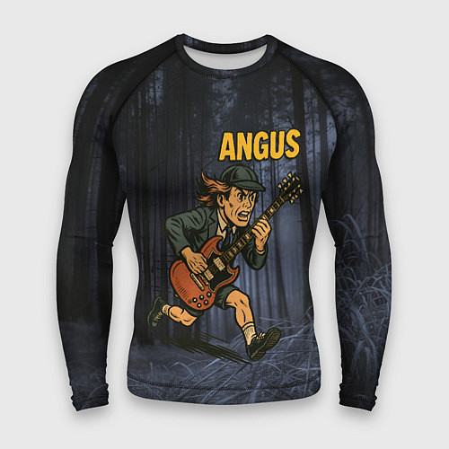 Мужской рашгард Ангус ACDC / 3D-принт – фото 1