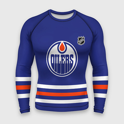 Мужской рашгард Эдмонтон Ойлерз хоккей / 3D-принт – фото 1