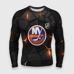 Рашгард мужской Нью Йорк Айлендерс - НХЛ хоккей, цвет: 3D-принт