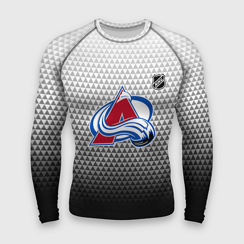 Мужской рашгард Колорадо Эвеланш - черный градиент / 3D-принт – фото 1