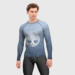 Рашгард мужской Лес мой храм древо миров - кельтское тату, цвет: 3D-принт — фото 2
