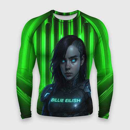 Мужской рашгард Билли Айлиш космический костюм / 3D-принт – фото 1