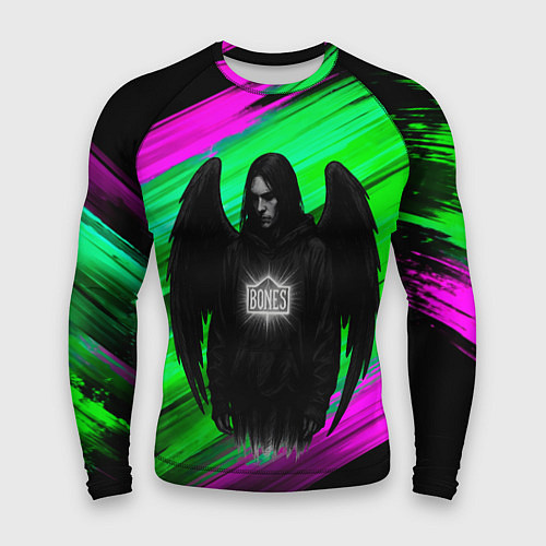 Мужской рашгард Bones падший ангел / 3D-принт – фото 1