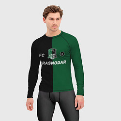 Рашгард мужской Krasnodar football, цвет: 3D-принт — фото 2