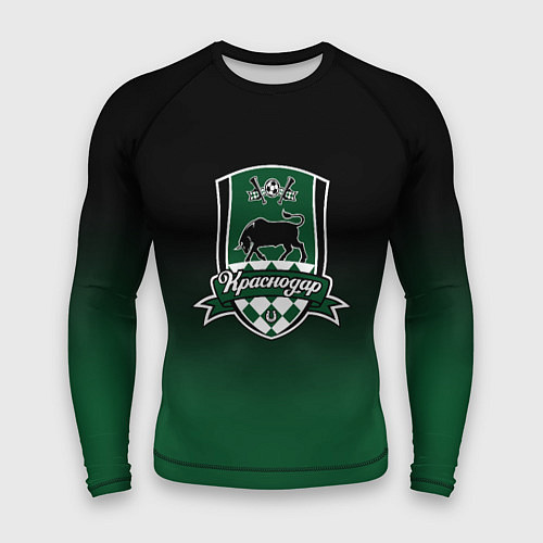 Мужской рашгард ФК Краснодар - градиент / 3D-принт – фото 1