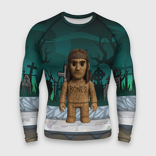 Мужской рашгард Bones в стиле куклы Вуды / 3D-принт – фото 1