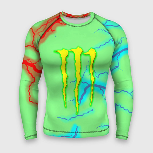 Мужской рашгард Monster energy storm electrix / 3D-принт – фото 1