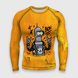 Рашгард мужской Cool Bender - graffiti, цвет: 3D-принт