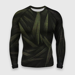 Мужской рашгард Абстракция - green triangles