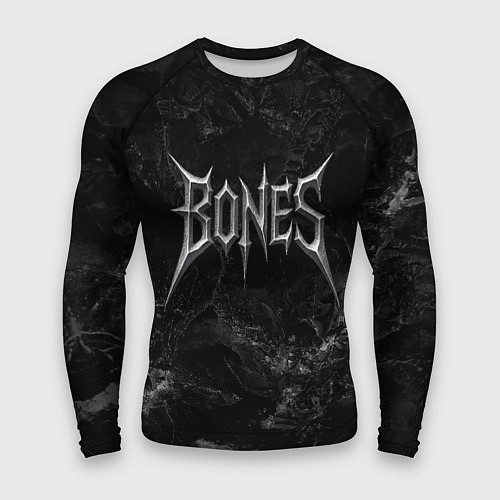 Мужской рашгард Bones лого из металла / 3D-принт – фото 1