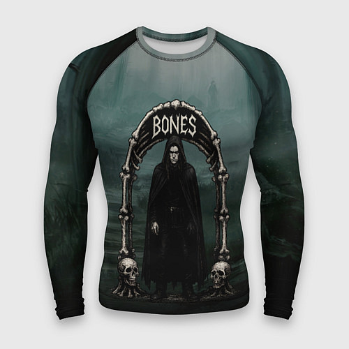 Мужской рашгард Bones арка из костей / 3D-принт – фото 1