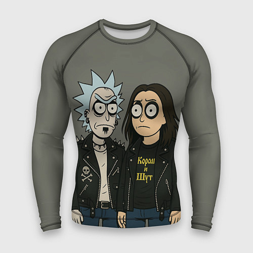 Мужской рашгард КиШ - Рик и Морти / 3D-принт – фото 1