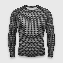 Рашгард мужской Стальная кольчуга воинов, цвет: 3D-принт