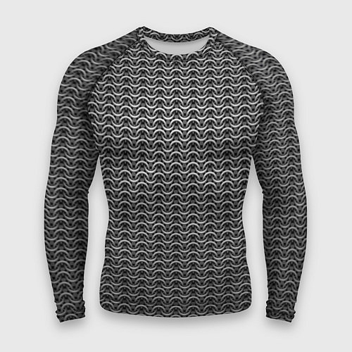 Мужской рашгард Стальная кольчуга воинов / 3D-принт – фото 1