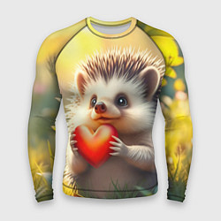 Мужской рашгард Милаха ёжик влюблён