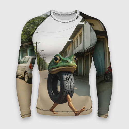 Мужской рашгард Бонека Амбалабу мем / 3D-принт – фото 1