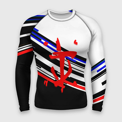 Мужской рашгард Doom line color / 3D-принт – фото 1