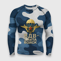 Рашгард мужской ВДВ - элита войск, цвет: 3D-принт