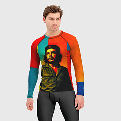 Рашгард мужской Че Гевара поп-арт 1970-е, цвет: 3D-принт — фото 2