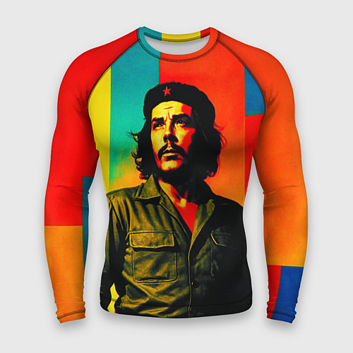 Мужской рашгард Че Гевара поп-арт 1970-е / 3D-принт – фото 1