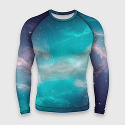 Мужской рашгард Галактическое сияние небес