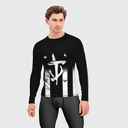 Рашгард мужской Doom line white, цвет: 3D-принт — фото 2
