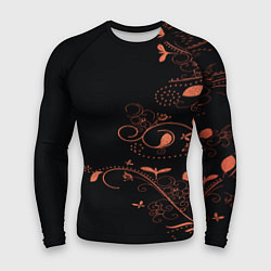 Рашгард мужской Китайский орнамент, цвет: 3D-принт