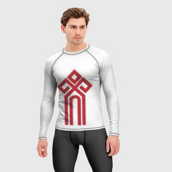 Рашгард мужской Чур - Славянская Русь, цвет: 3D-принт — фото 2