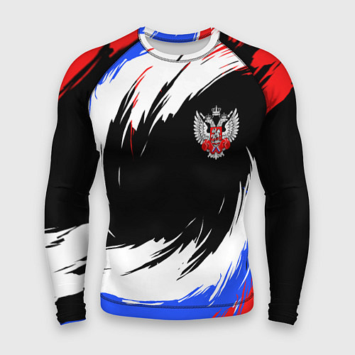 Мужской рашгард Федерация бокса РФ - краска / 3D-принт – фото 1