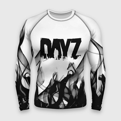 Мужской рашгард Dayz текстура огонь / 3D-принт – фото 1