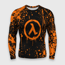 Рашгард мужской Халф лайф - подтеки, цвет: 3D-принт