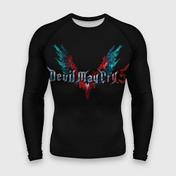 Рашгард мужской Devil may cry 5 лого, цвет: 3D-принт