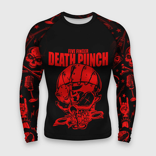 Мужской рашгард Five Finger Death Punc / 3D-принт – фото 1