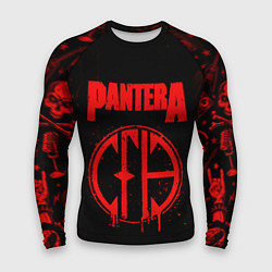 Рашгард мужской Pantera рок группа, цвет: 3D-принт