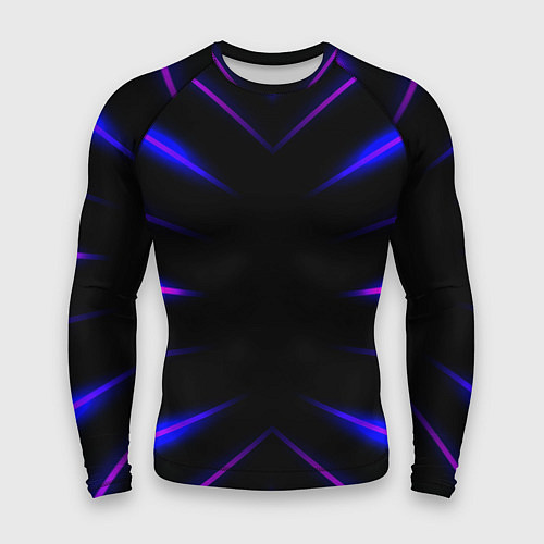 Мужской рашгард Color black neon neon / 3D-принт – фото 1