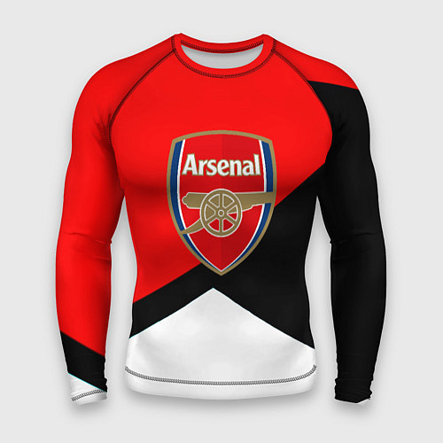 Мужской рашгард Arsenal geometry sport / 3D-принт – фото 1