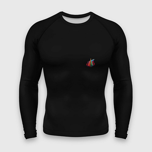 Мужской рашгард Ёлочные чудеса / 3D-принт – фото 1