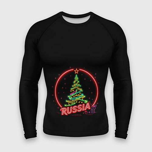 Мужской рашгард New year / 3D-принт – фото 1