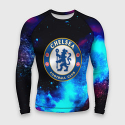Мужской рашгард Челси неоновый космос