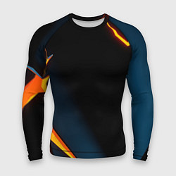 Мужской рашгард Glow orange neon