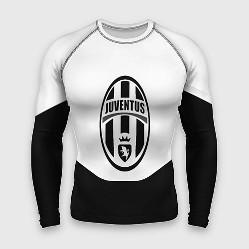 Мужской рашгард Juventus полосы / 3D-принт – фото 1