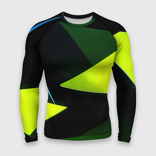 Мужской рашгард Geometric shapes / 3D-принт – фото 1