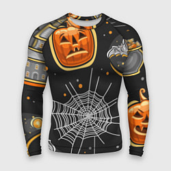 Рашгард мужской Атмосфера хэллоуина, цвет: 3D-принт