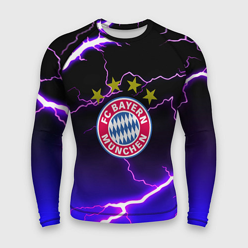 Мужской рашгард Bayern Mnchen молнии шторм / 3D-принт – фото 1