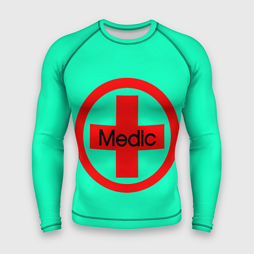 Мужской рашгард Medic / 3D-принт – фото 1