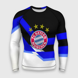Мужской рашгард Бавария Мюнхен полосы спорт